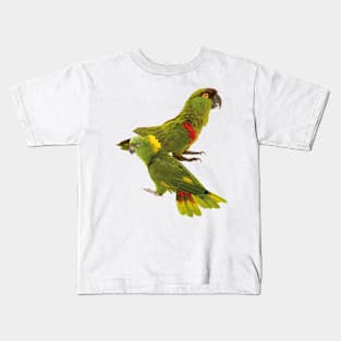 Parakeet and parrot Kids T-Shirt